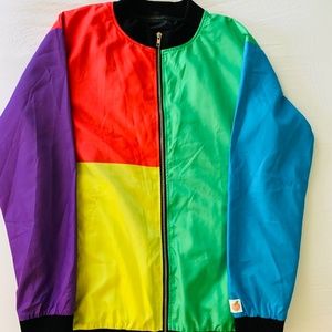 Sleepy Peach Colorblock Jacket